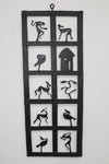 Authentic Wrought Iron Craft from Chhattisgarh - Wall décor Piece (Big)