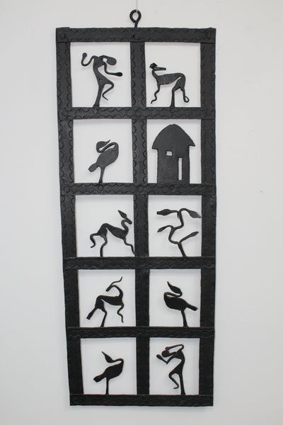 Authentic Wrought Iron Craft from Chhattisgarh - Wall décor Piece (Big)