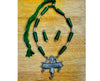 Ethnic Handcrafted Necklace - Dark Green