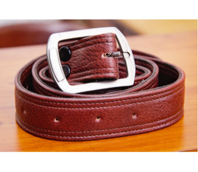 Genuine Leather Belt for Men - Brown - ArtisanSoul