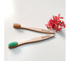 Natural Bamboo Toothbrush - 2 Adults & 2 Kids Combo