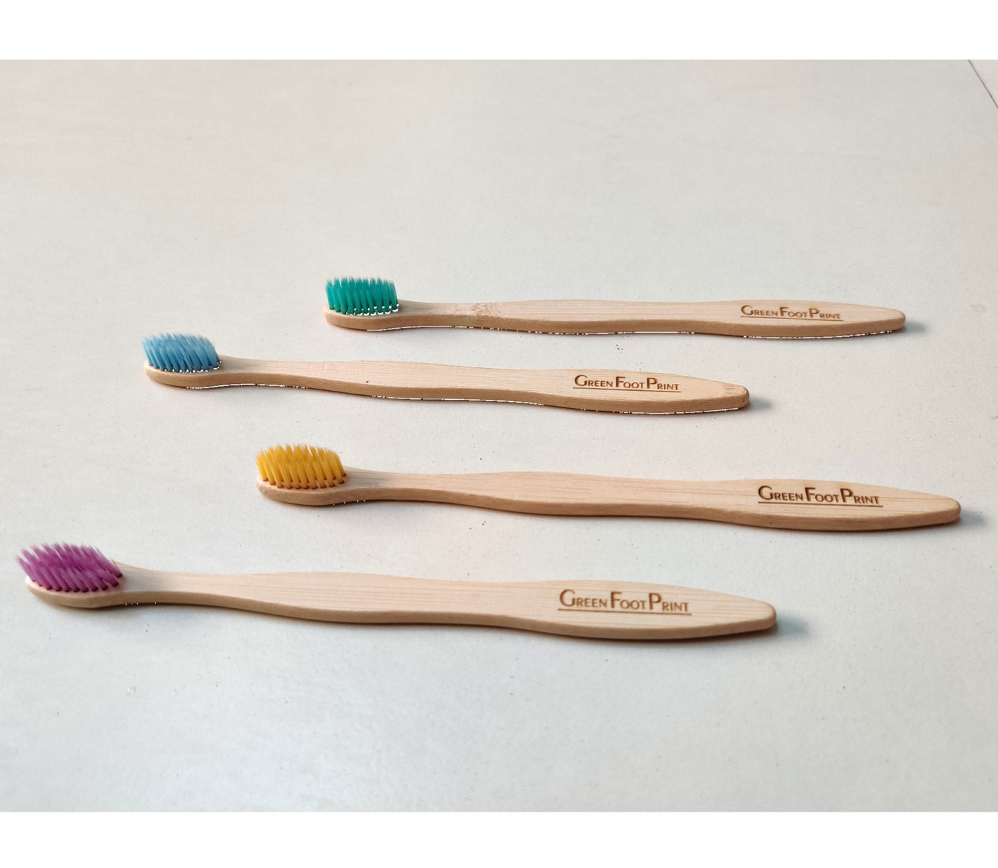 Natural Bamboo Toothbrush Combo