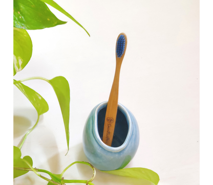 Natural Bamboo Kids Toothbrush Combo