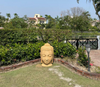 Stone Carving from Odisha - Face of Gautam Buddh