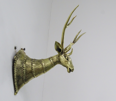 Authentic Dhokra Art from Chhattisgarh - Deer face