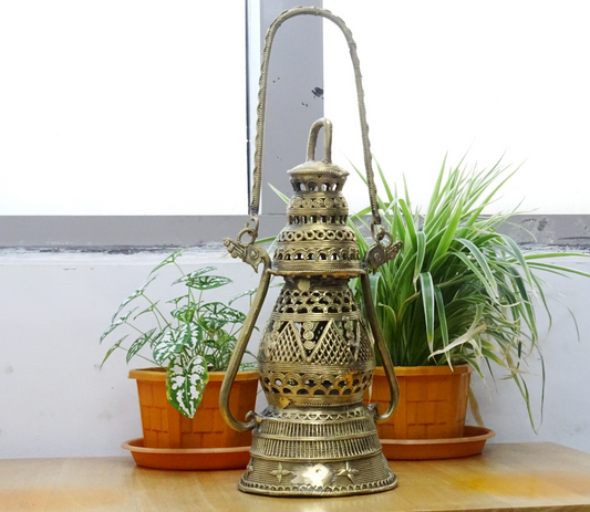 Authentic Dhokra Art from Chhattisgarh - Lantern