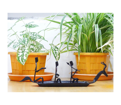 Authentic Wrought Iron craft from Chhattisgarh - Boat