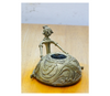 Authentic Dokra craft from Bengal - Tribal Candle Holder