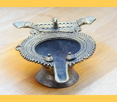 Authentic Dhokra Art from Odisha - Dia