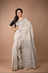 Handloom Saree - Beige