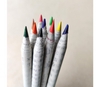 Recycled News Paper Color Pencils & Plantable Seed Pencils