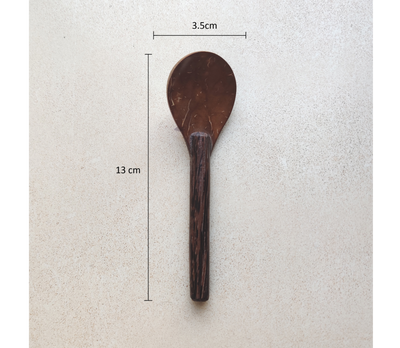 Coconut Shell Spoons - Set of 2